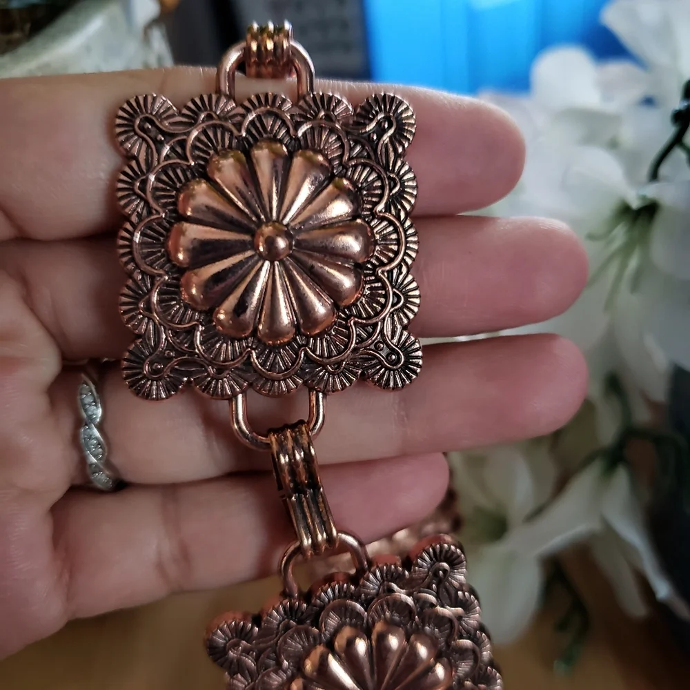 Vintage Waist Chain Square Style - Picture 7 of 9